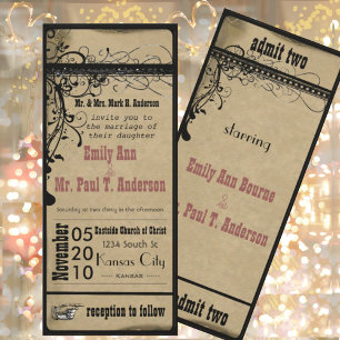 Invitaciones de boda medievales y renacentistas ro