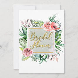 Invitaciones de boda modernas y elegantes con flor