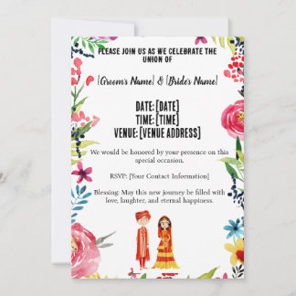 invitaciones de boda motivos indios