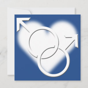 Invitaciones de Boda Orgullo Gay Tarjetas de Amor 
