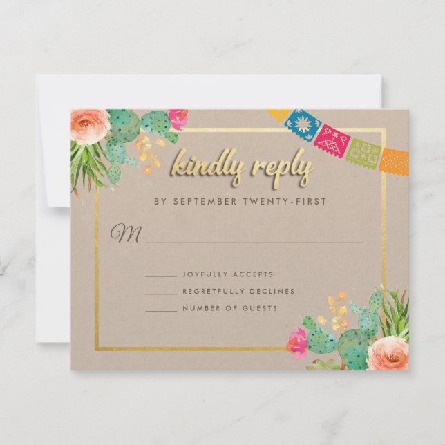 Invitaciones de Boda para Fiesta de Cumpleaños (Anverso)