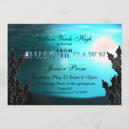 Invitaciones de boda para fiesta de graduación de 