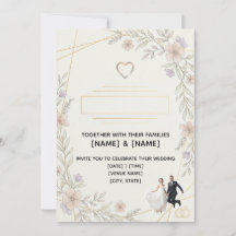 Invitaciones de Boda Personalizables y Editables