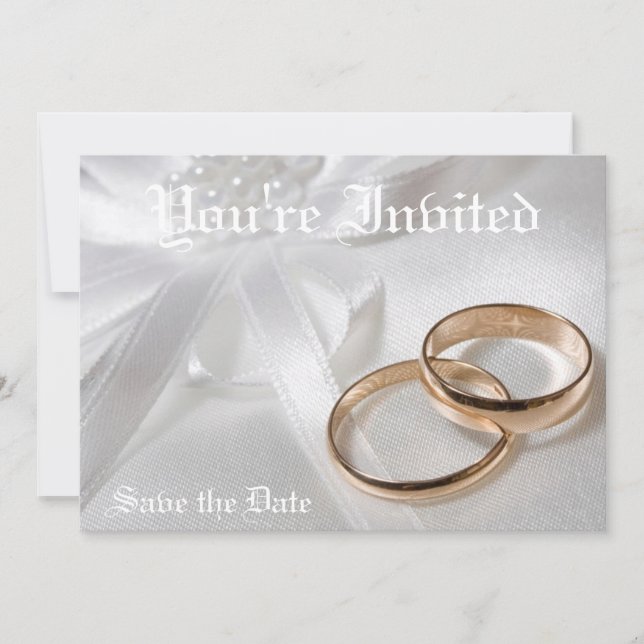 Invitaciones de boda personalizadas y RSVP- Guarda (Anverso)