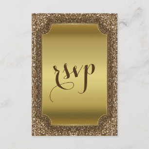 Invitaciones de boda   Personalizado Purpurina de 