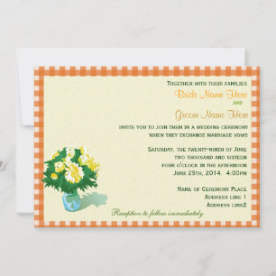invitaciones de boda, planchas de estilo de país