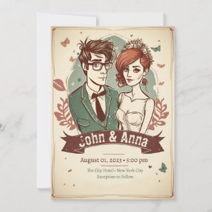 Invitaciones de boda rápidas, invitaciones de boda