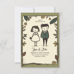 Invitaciones de boda rápidas, invitaciones de boda