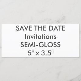 INVITACIONES DE BODA SEMI BRILLANTE 110lb 9,25" x