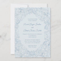 Invitaciones de boda Spring Whimsy