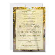 Invitaciones de Boda Tema de Primavera Clásico Ele