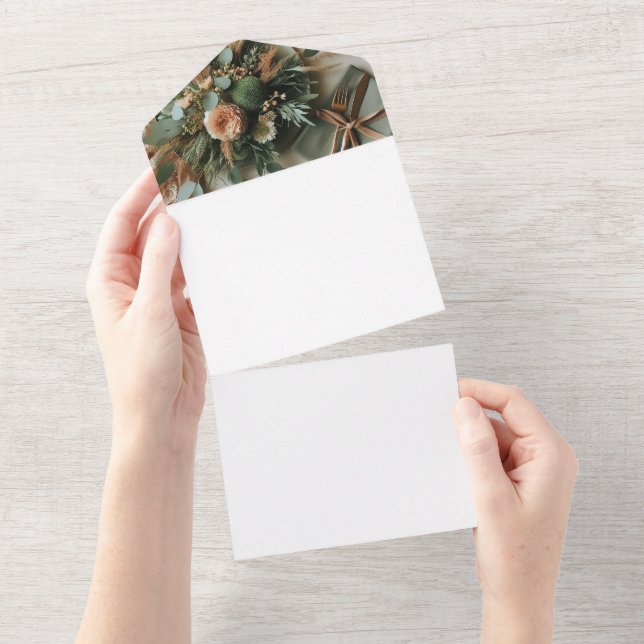 Invitaciones de Boda | Todo en Uno – Estilo Elegan (desgarro)