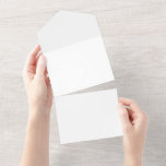 Invitaciones de Boda Todo en Uno | Letra Elegante<br><div class="desc">Simplifica tu gran día con invitaciones de boda todo en uno: elegantes,  listas para RSVP y bellamente personalizadas.</div>