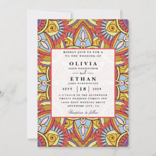 Invitaciones de boda tradicionales de Ndebele