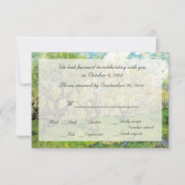 Invitaciones de boda Vintage RSVP
