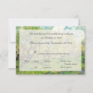 Invitaciones de boda Vintage RSVP