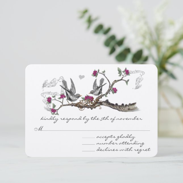 Invitaciones de bodas a la vinicultura de vino mul (Anverso de pie)