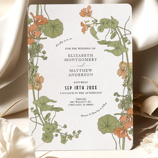 Invitaciones de bodas antiguas al Art Nouveau por  (Subido por el creador)