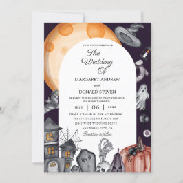 invitaciones de bodas de halloween