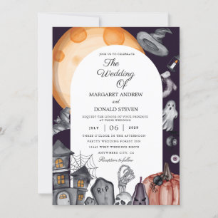 invitaciones de bodas de halloween