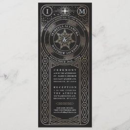 Invitaciones de Bodas de la Unión Celestial (Alto)