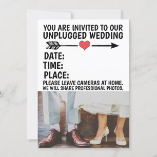 INVITACIONES DE BODAS DESCONECTADAS (NO SE PERMITE