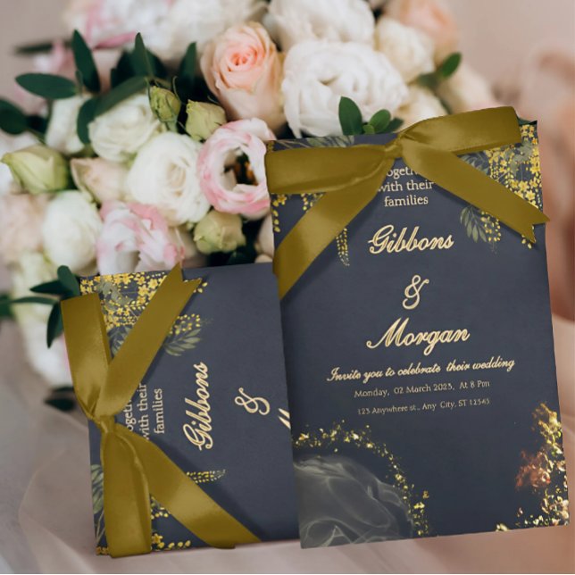 Invitaciones de bodas elegantes (Subido por el creador)