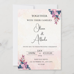 Invitaciones de bodas elegantes