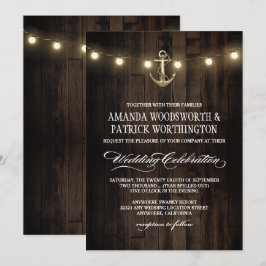 Invitaciones de bodas rusticas vintage a la boda