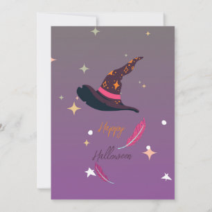 Invitaciones de Brujas para Halloween