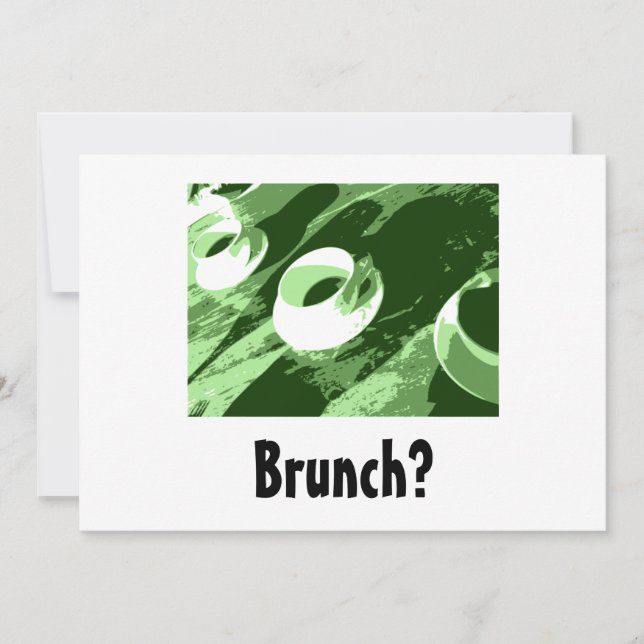 Invitaciones de brunch (Anverso)