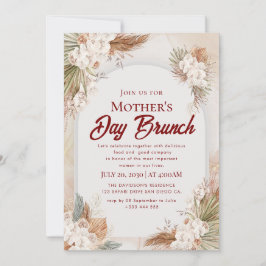 Invitaciones de brunch del Día de la Madre