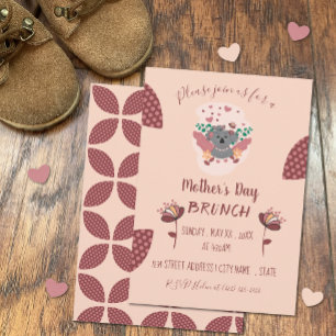 Invitaciones de brunch por primera vez en el día d