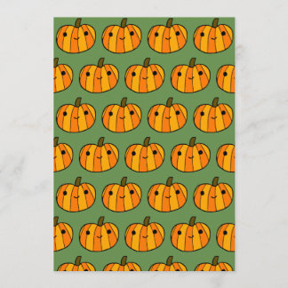 Invitaciones de calabaza