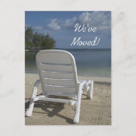 Invitaciones de cambio de dirección en Beach Loung