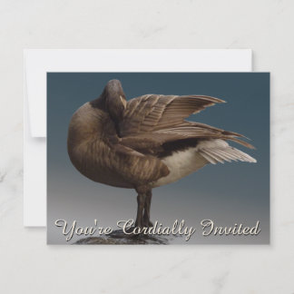 Invitaciones de Canadá Personalizadas RSVP de gans