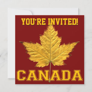 Invitaciones de Canadá personalizan Varsity Canada