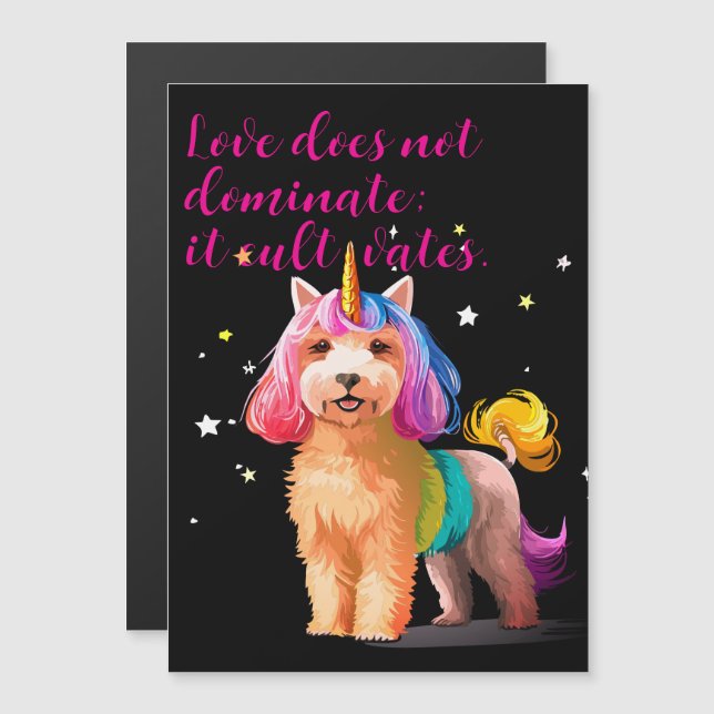 Invitaciones de Caniche (Anverso/Reverso)