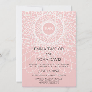 Invitaciones de casamiento de Rosa Quartz Dreamcat