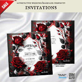 INVITACIONES DE CEREMONIA DE MANIPULACIÓN DE ROSAS