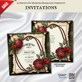 INVITACIONES DE CEREMONIA DE TRATAMIENTO DE MANO D