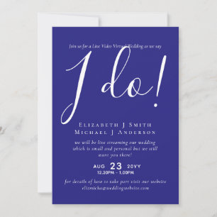 Invitaciones de Chat de Video en Vivo para Bodas o
