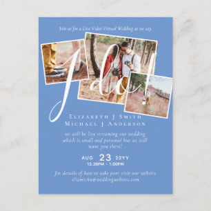 Invitaciones de Chat de Video en Vivo para Bodas o