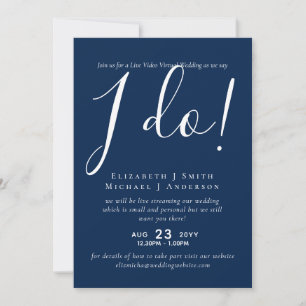 Invitaciones de Chat de Video en Vivo para Bodas o