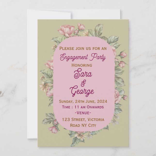 Invitaciones de compromiso (Anverso)