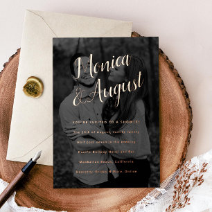 Invitaciones de compromiso para fiesta de parejas