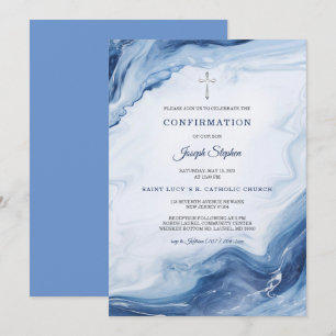 Invitaciones de Confirmación de Niño Personalizada