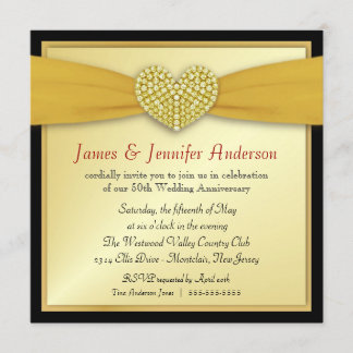 Invitaciones de corazón elegantes para la fiesta d