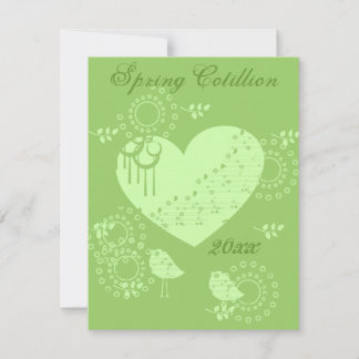 Invitaciones de Cotillón de Primavera