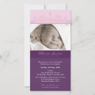 INVITACIONES DE CRISTENCIA FOTOGRÁFICA :: elegante